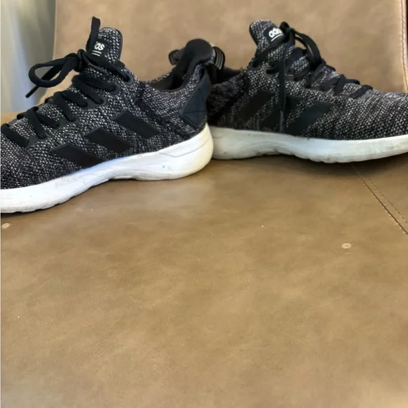 Adidas men’s Lyte Racer Byd black gray shoes sneaker athletic size 9.5 - Picture 6 of 9